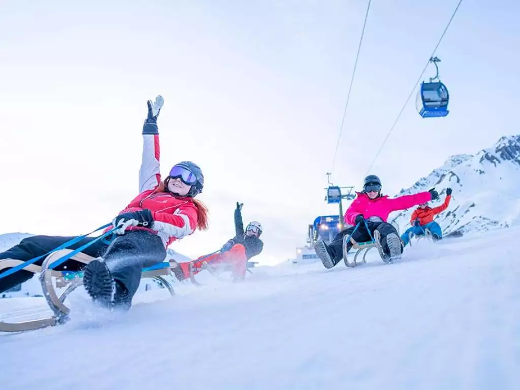 Rodeln in St. Anton am Arlberg