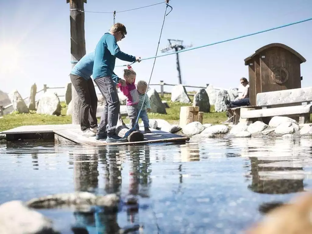 Wasserspielplatz in St. Anton